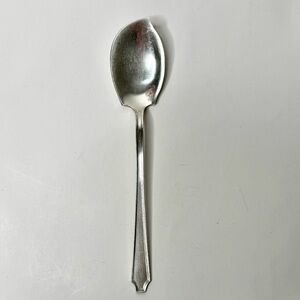 Vintage 1847 Rogers Bros Ancestral Silverplate JELLY SERVER 7” Rare 1‎ Spoon